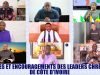 PRAYERS AND ENCOURAGEMENT OF CHRISTIAN LEADERS OF CÔTE D’IVOIRE with Raoul WAFO