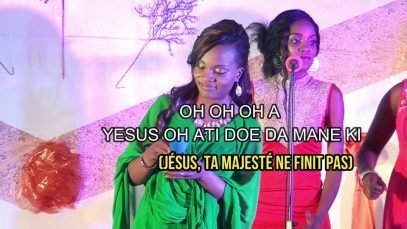 ADORATION EN EWONDO.ARTISTE BENEDICTION .TITRE MAJESTE LYRICS