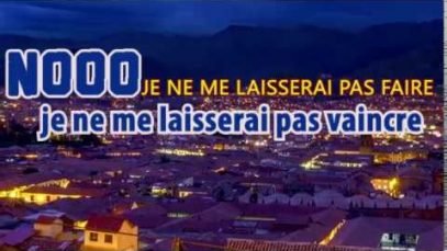 je m’accroche(ella Sara)