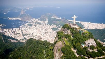 Aerial of Rio de Janeiro