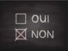 Oui or Non Checkboxes on Blackboard – Chalkboard