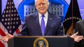 Press briefing at the White House